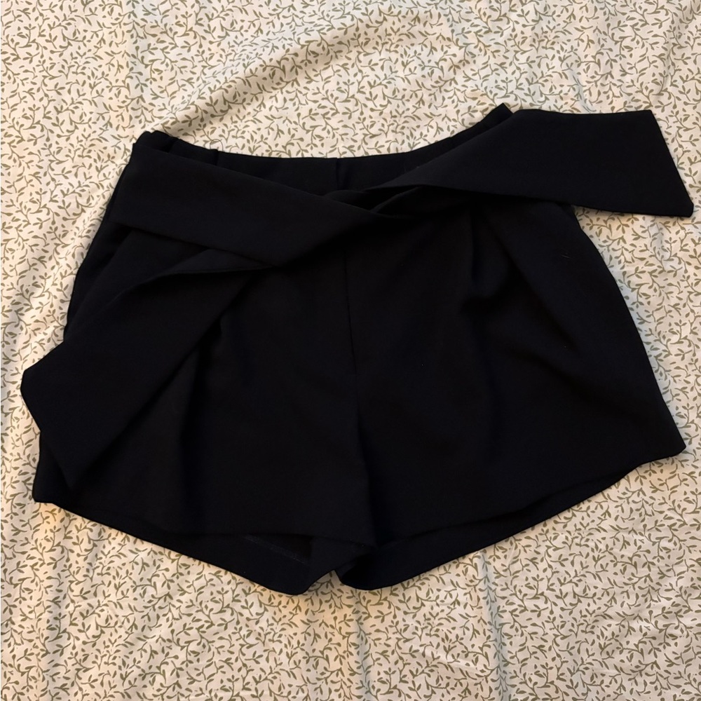 Zara Navy Basic Shorts